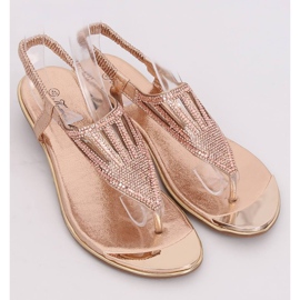 Chanclas decoradas con champagne M03 Champagne rosado 3