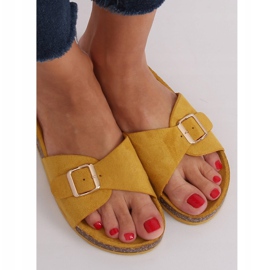 Pantuflas Honey Scholki 6103 Amarillo 1 Pantuflas Honey Scholki 6103 Amarillo 1