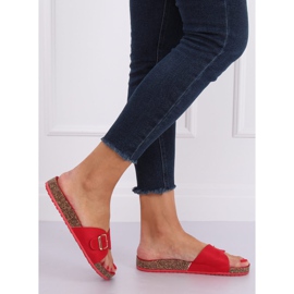 Pantuflas scholki rojas 6103 Rojo 1