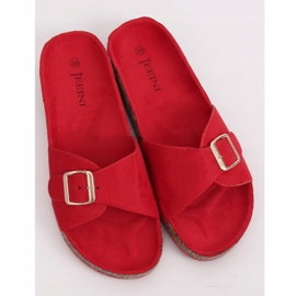 Pantuflas scholki rojas 6103 Rojo 2