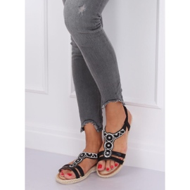 Sandalias alpargatas negras CO-78 Black negro 1