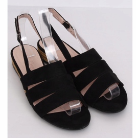 Sandalias alpargatas negras 9291 Negro 1