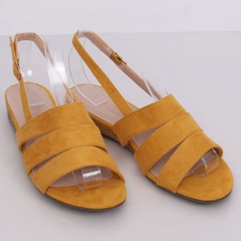 Sandalias alpargatas miel 9291 Amarillo 1