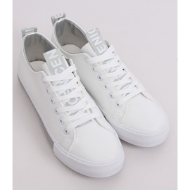 Zapatillas de mujer blancas y grises R13YD1388-11 Gris blanco 3