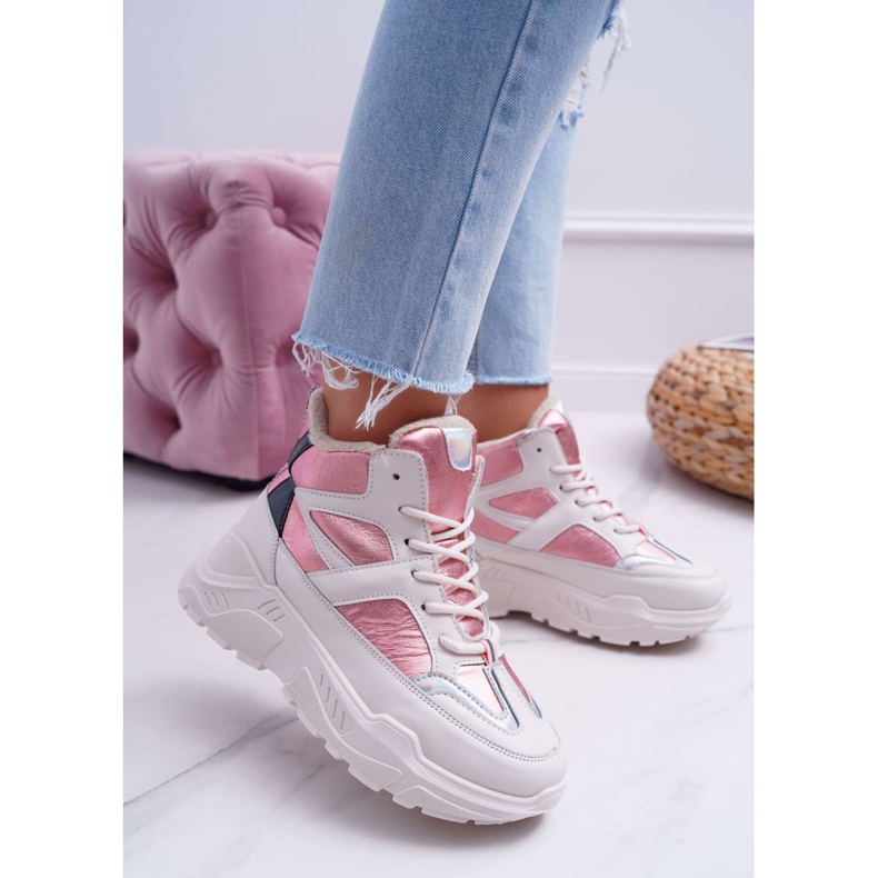 Zapatillas Deportivas Mujer Rosa Cálido Midrow rosado 1