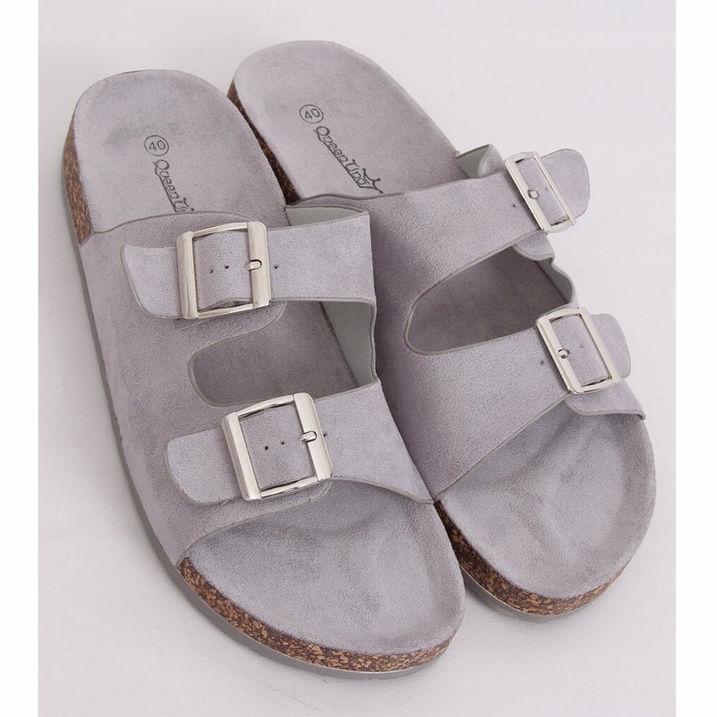 Pantuflas scholki grises BL3100-SF Gris 1