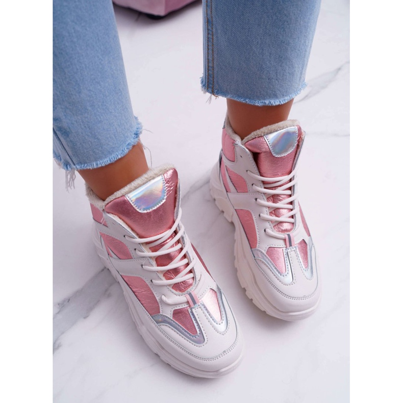 Zapatillas Deportivas Mujer Rosa Cálido Midrow rosado 2