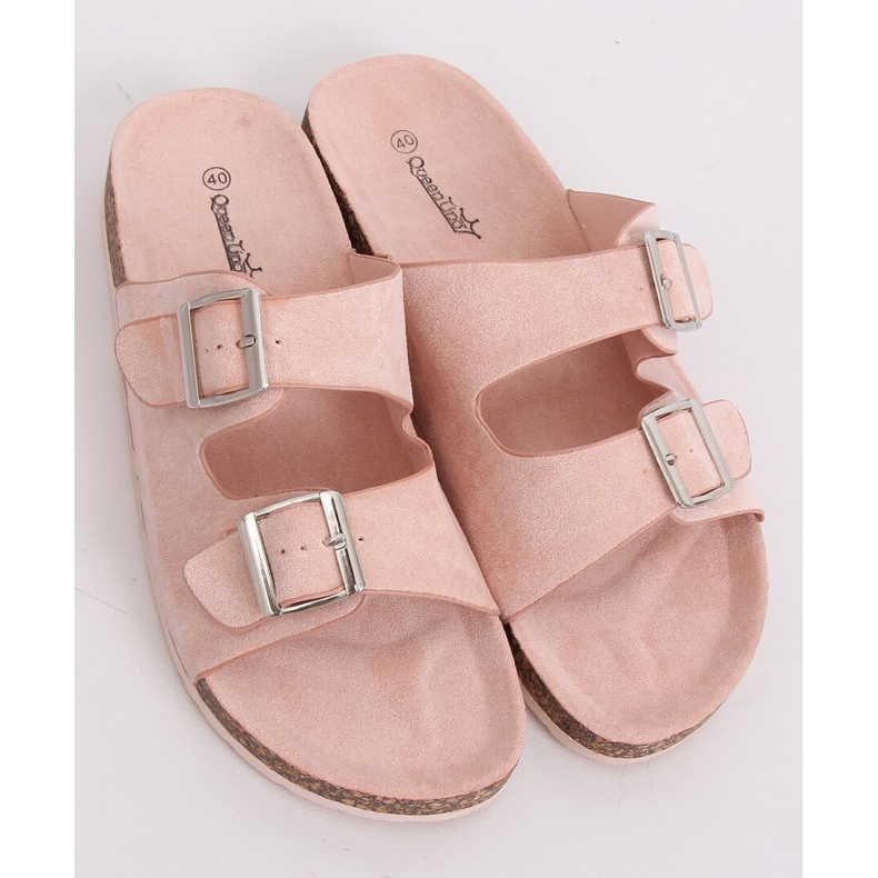 Pantuflas scholki rosas BL3100-SF Pink rosado 2