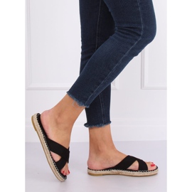 Zapatilla alpargatas negras 499-35 Negra negro 2 Zapatilla alpargatas negras 499-35 Negra negro 2