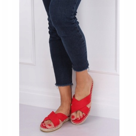Pantuflas alpargatas rojas 499-35 Rojo 1