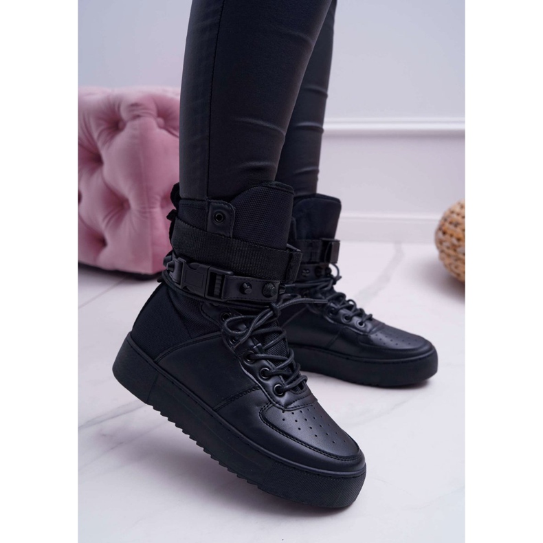 Calzado Deportivo Mujer Black Quake Belts negro 1 Calzado Deportivo Mujer Black Quake Belts negro 1