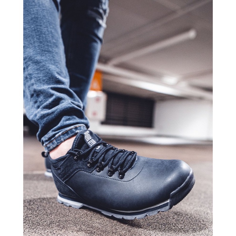 Zapatos Trekking Hombre Big Star Azul Marino EE174443 1