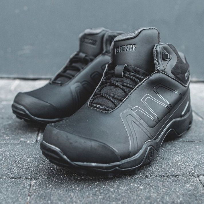 Botas Trekker Hombre Big Star Negras EE174458 negro 1