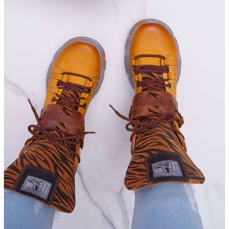 Botas Mujer Piel Maciejka Amarillo 04218 marrón 2 Botas Mujer Piel Maciejka Amarillo 04218 marrón 2