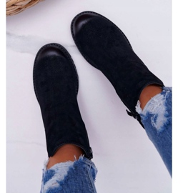 Botas De Mujer Con Tacón Alto Sergio Leone Negro BT702 3