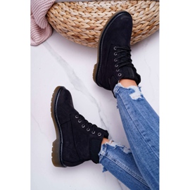 Botas de Mujer Trappers Big Star Negras EE274014 negro 4