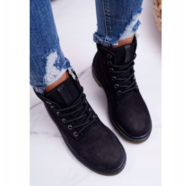 Botas de Mujer Trappers Big Star Negras EE274014 negro 3