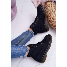 Botas de Mujer Trappers Big Star Negras EE274014 negro 5