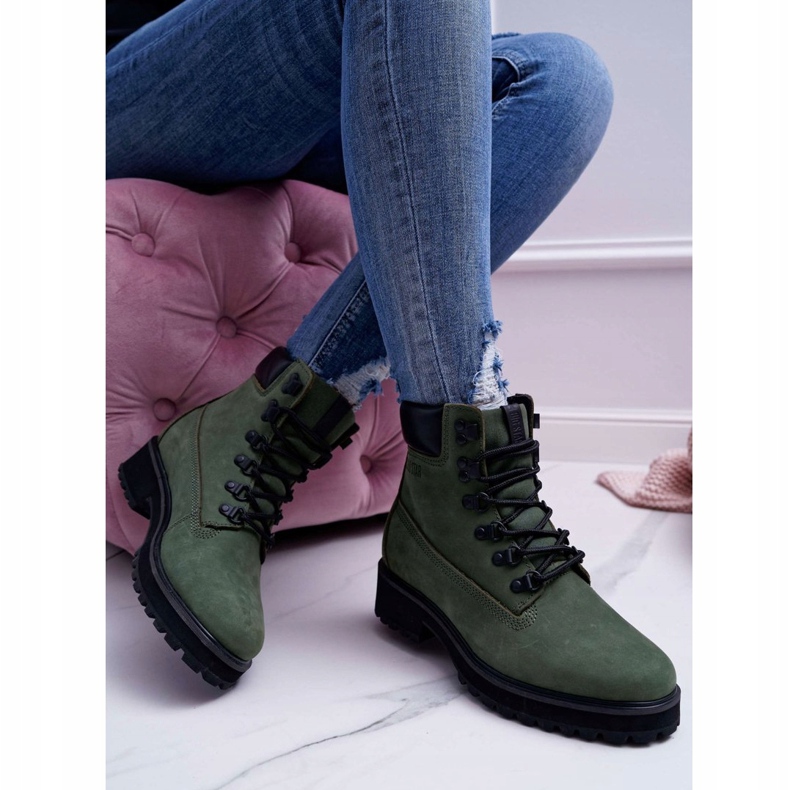 Mujer Trappers Big Star Green EE274031 verde 1