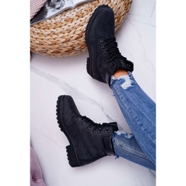 Botas de Mujer Trappers Big Star Black EE274033 negro 5
