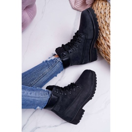 Botas de Mujer Trappers Big Star Black EE274033 negro 6