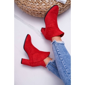 Botas De Mujer De Tacón Alto Sergio Leone Rojo BT525 5