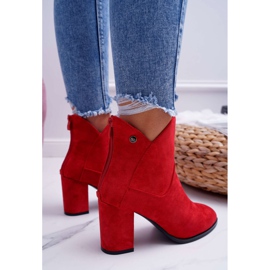 Botas De Mujer De Tacón Alto Sergio Leone Rojo BT525 2 Botas De Mujer De Tacón Alto Sergio Leone Rojo BT525 2