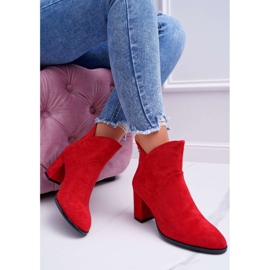 Botas De Mujer De Tacón Alto Sergio Leone Rojo BT525 3