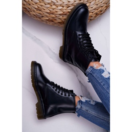 Botas de Mujer Trappers Boots Big Star Leather Negras EE274001 negro 4