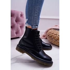 Botas de Mujer Trappers Boots Big Star Leather Negras EE274001 negro 2 Botas de Mujer Trappers Boots Big Star Leather Negras EE274001 negro 2