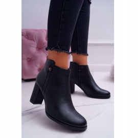 Botas De Mujer Con Tacón Alto Sergio Leone Negro BT518 1 Botas De Mujer Con Tacón Alto Sergio Leone Negro BT518 1