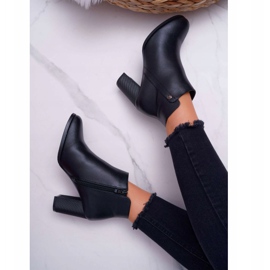 Botas De Mujer Con Tacón Alto Sergio Leone Negro BT518 4