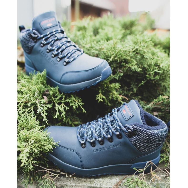 Zapatos Trekking Hombre Cross Jeans Azul Marino EE1R4115C 1