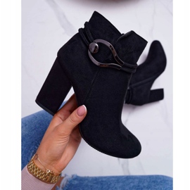 Botas De Mujer Con Tacón Alto Ante Tola S.Barski negro 6