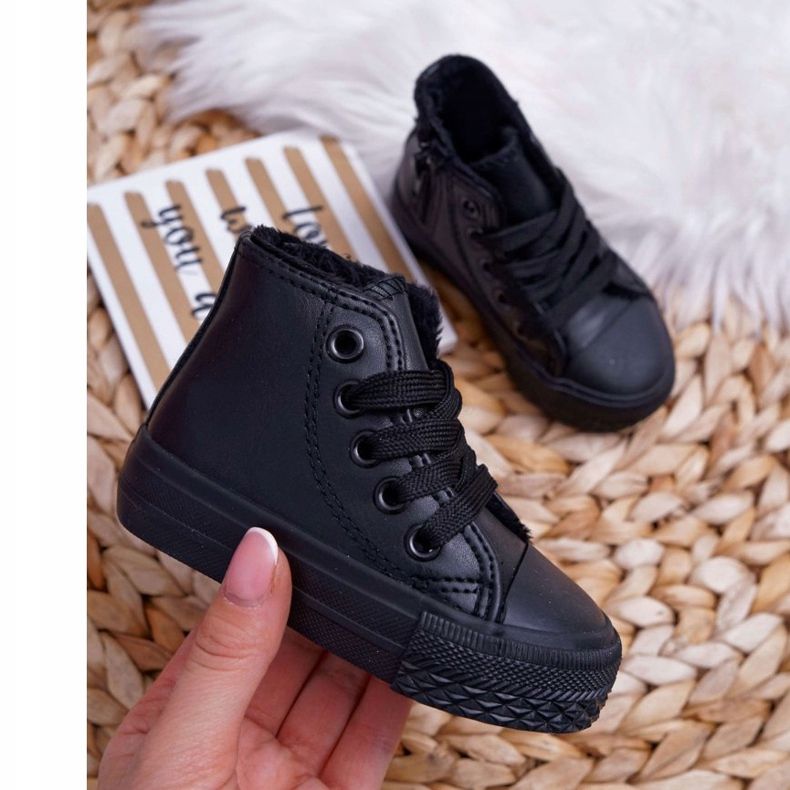 FRROCK Zapatos deportivos negros Filemon para niños 2