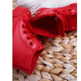 FRROCK Deportivas para niños High Warm Red Filemon rojo 4