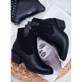 S.Barski Botas de vaquero negras para mujer Barski 30-20 negro 6