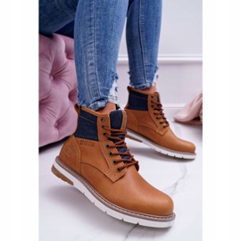 Botas Mujer Trappers Big Star Leather Marrón EE274004 1 Botas Mujer Trappers Big Star Leather Marrón EE274004 1