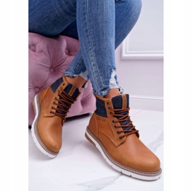 Botas Mujer Trappers Big Star Leather Marrón EE274004 2 Botas Mujer Trappers Big Star Leather Marrón EE274004 2