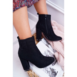 Botas De Mujer Con Tacón Alto Negro Sadie 3