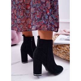 Botas De Mujer Con Tacón Alto Negro Sadie 4