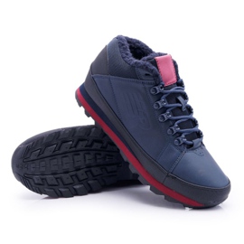 Zapatos Trekking Para Hombre Altos Al Aire Libre Azul Marino Noriginals rojo 2