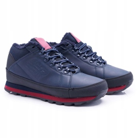 Zapatos Trekking Para Hombre Altos Al Aire Libre Azul Marino Noriginals rojo 1