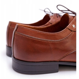 Mario Boschetti Zapatos Brogues De Cuero Elegante Marrón Confianza 6