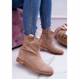 MSMG Botines de Mujer Beige Ellen 1 MSMG Botines de Mujer Beige Ellen 1