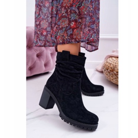 FB2 Botas De Mujer Con Tacón Ante Negro Celma 1 FB2 Botas De Mujer Con Tacón Ante Negro Celma 1