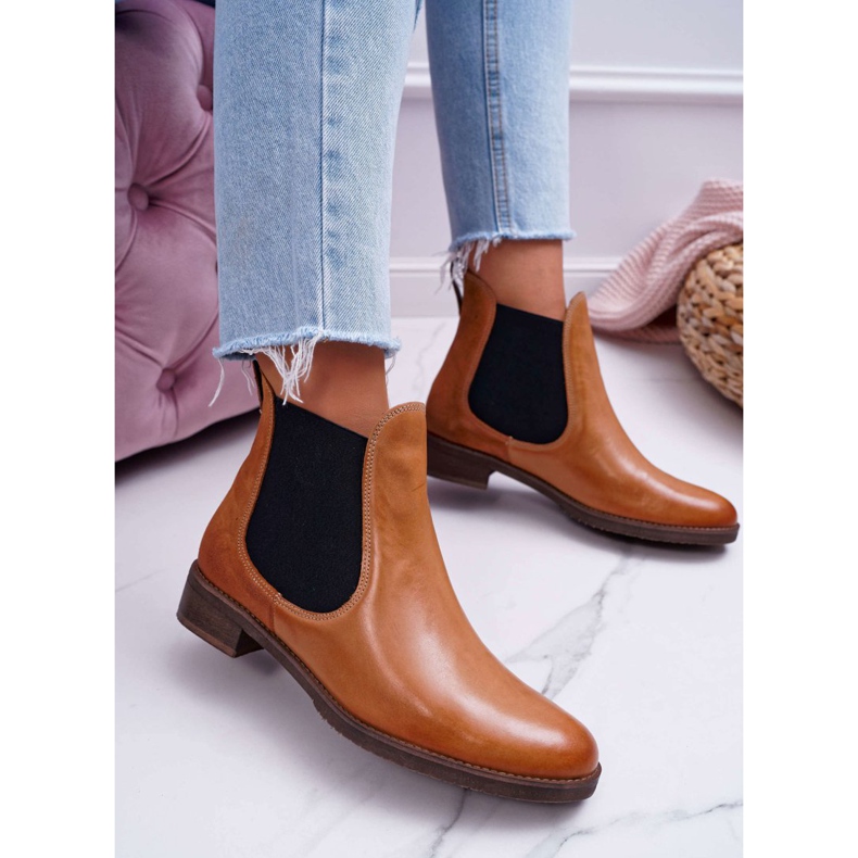 Botas de mujer Piel Jodhpur boots Maciejka Camel 04359 marrón 1 Botas de mujer Piel Jodhpur boots Maciejka Camel 04359 marrón 1