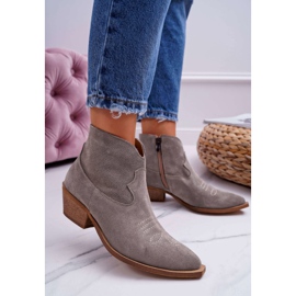 Nicole Botas Vaqueras Mujer Piel Cappucino Batty marrón 1