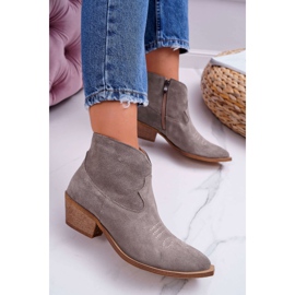 Nicole Botas Vaqueras Mujer Piel Cappucino Batty marrón 3
