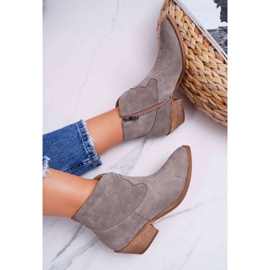 Nicole Botas Vaqueras Mujer Piel Cappucino Batty marrón 5